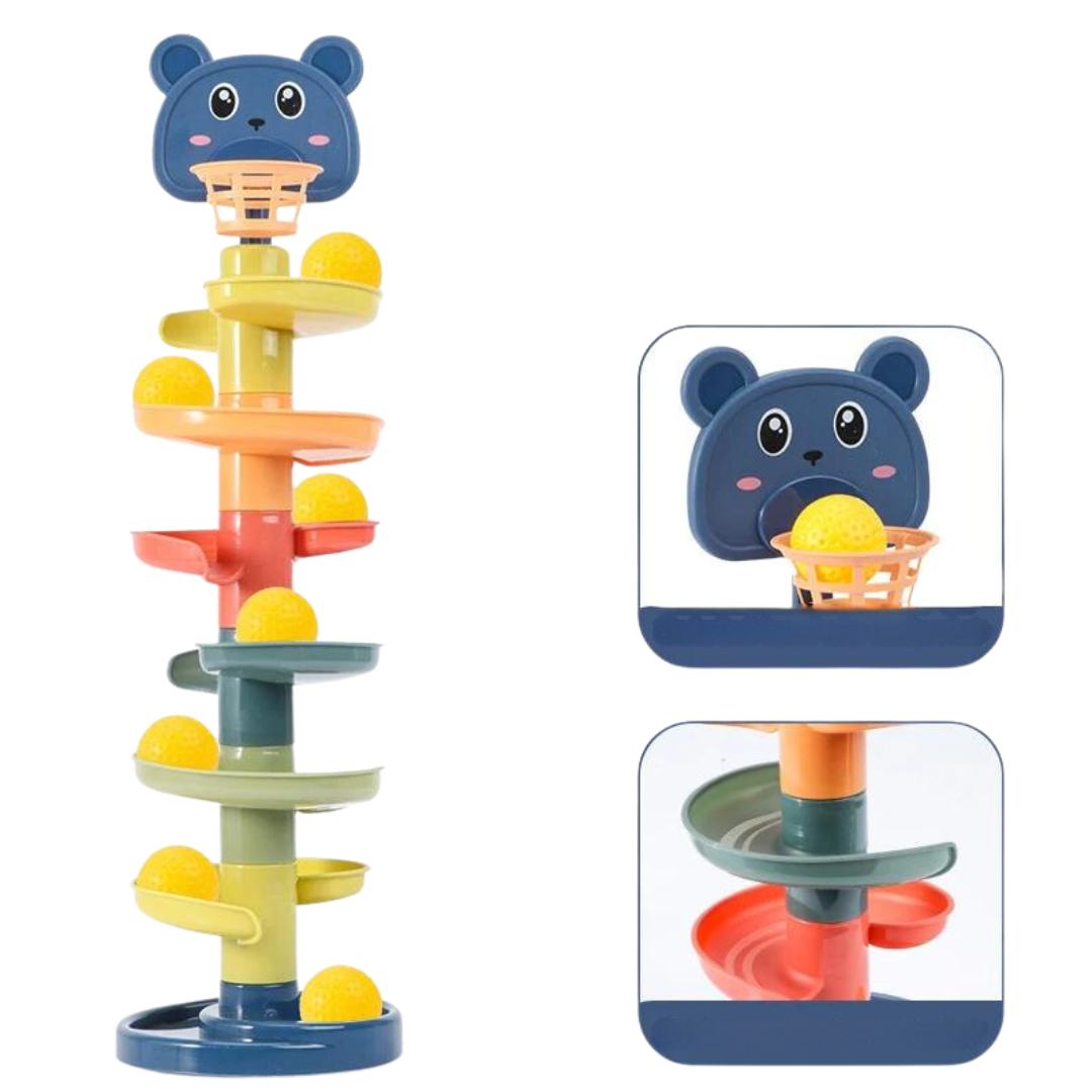 Parcours à billes Montessori – pour développer la motricité fine