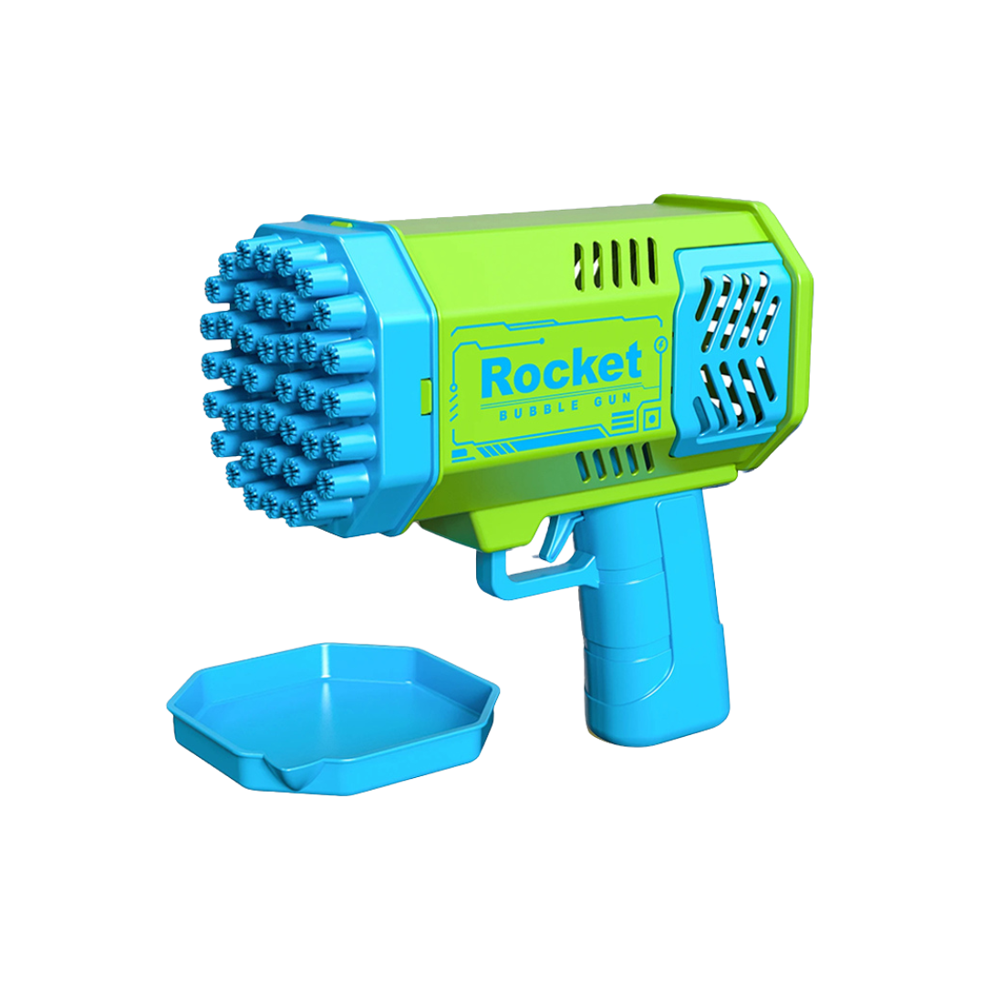 Bazooka à bulles avec effets lumineux