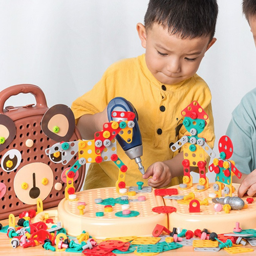 Kit d'outils Montessori – réparation et construction ludiques