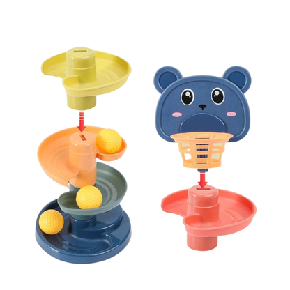 Parcours à billes Montessori – pour développer la motricité fine