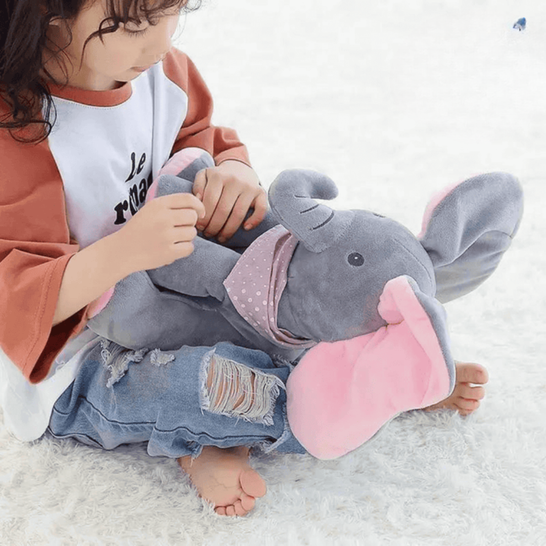 Chantez avec moi – Éléphant en peluche musical