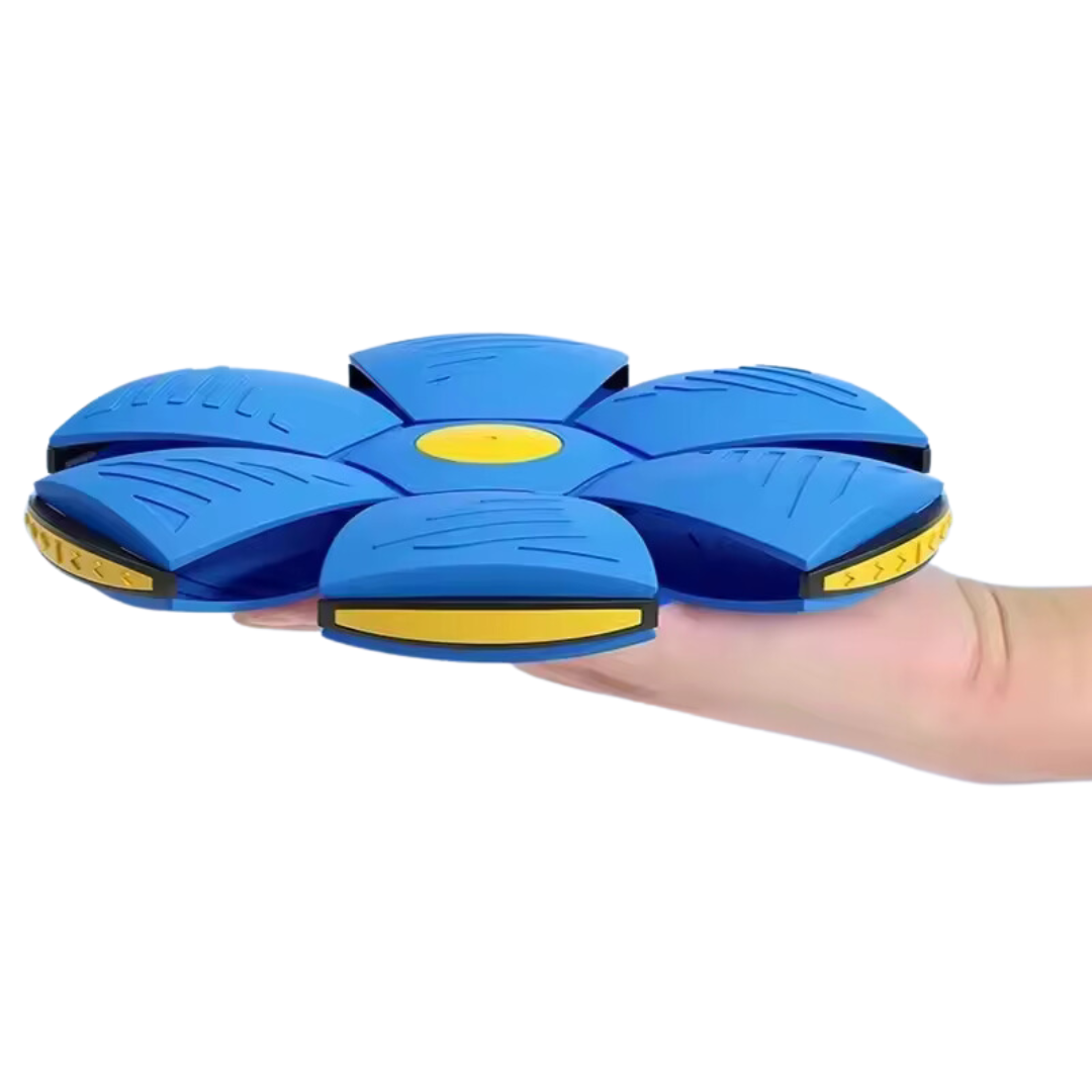 Disque volant magique qui se transforme en balle rebondissante