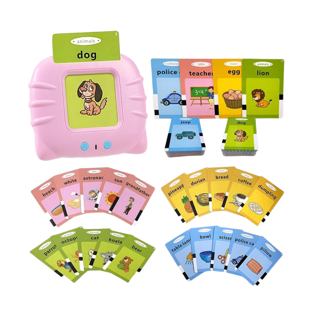 Cartes mémoire parlantes – apprenez l'anglais de façon amusante et facile