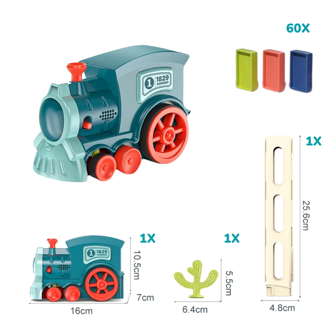 Train de dominos automatique – Construction et réactions en chaîne simplifiées