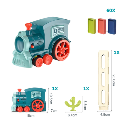 Train de dominos automatique – Construction et réactions en chaîne simplifiées