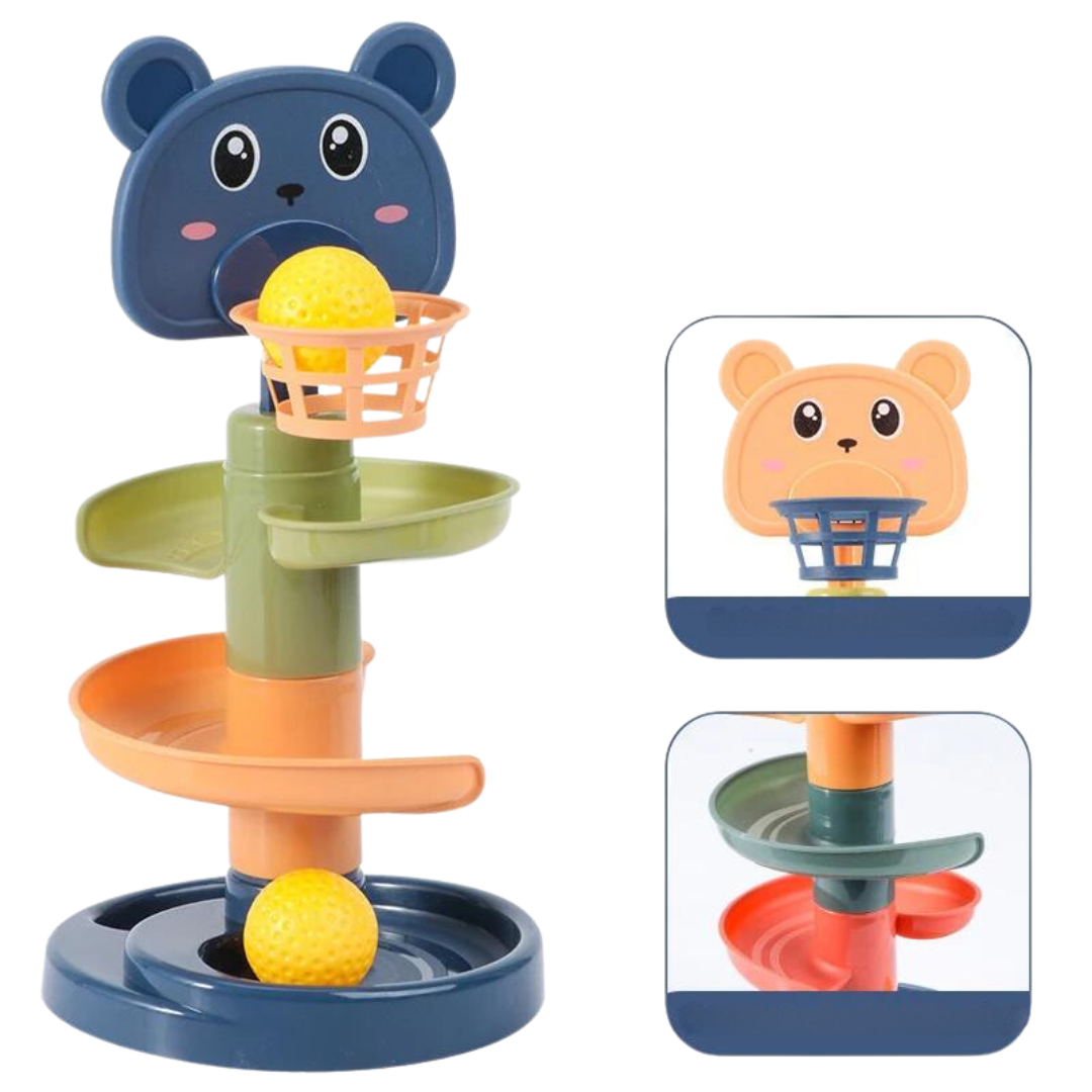 Parcours à billes Montessori – pour développer la motricité fine