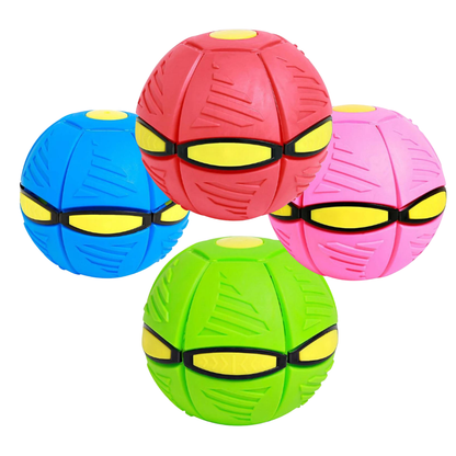 Disque volant magique qui se transforme en balle rebondissante