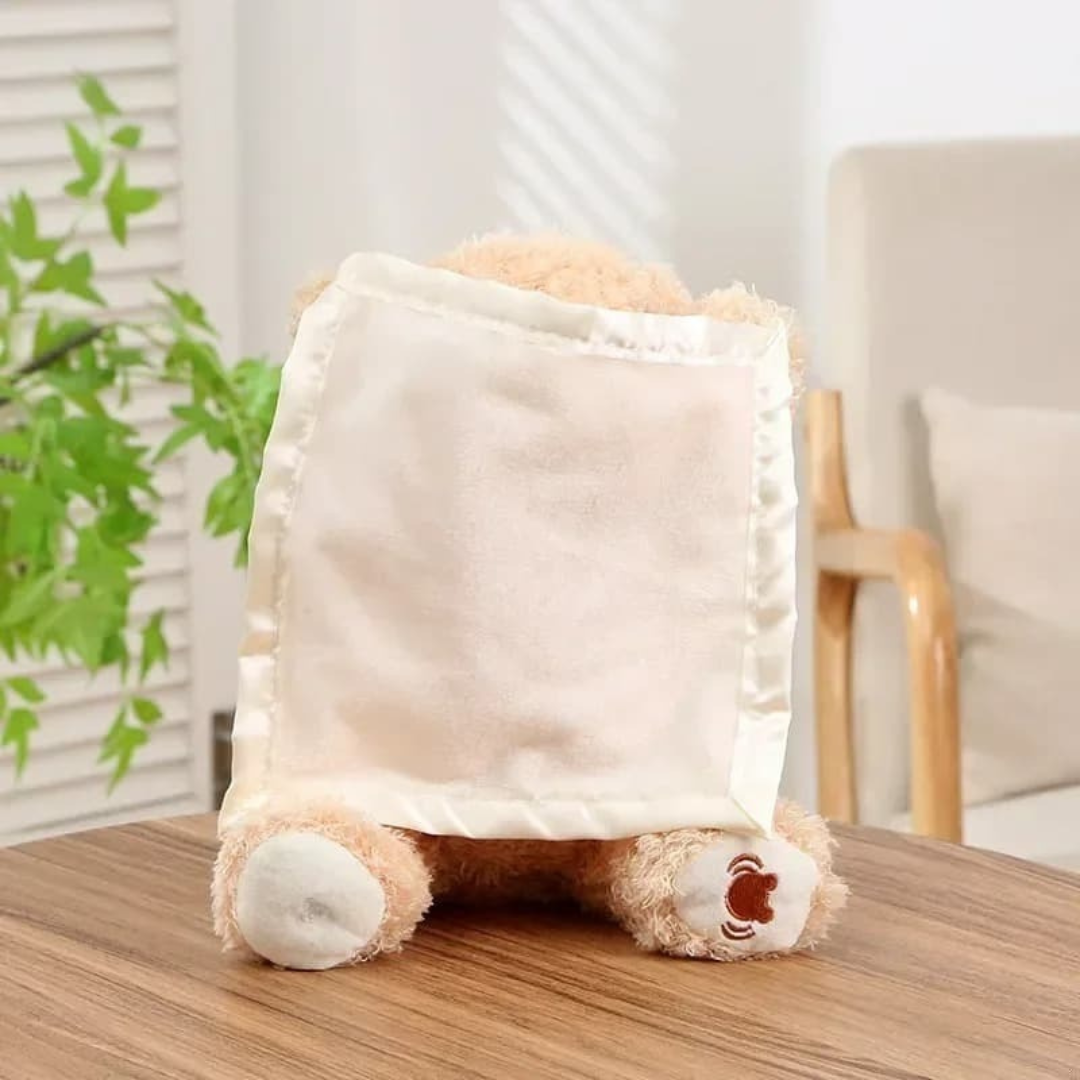 Ours Coucou – l'ours en peluche pour jouer à cache-cache