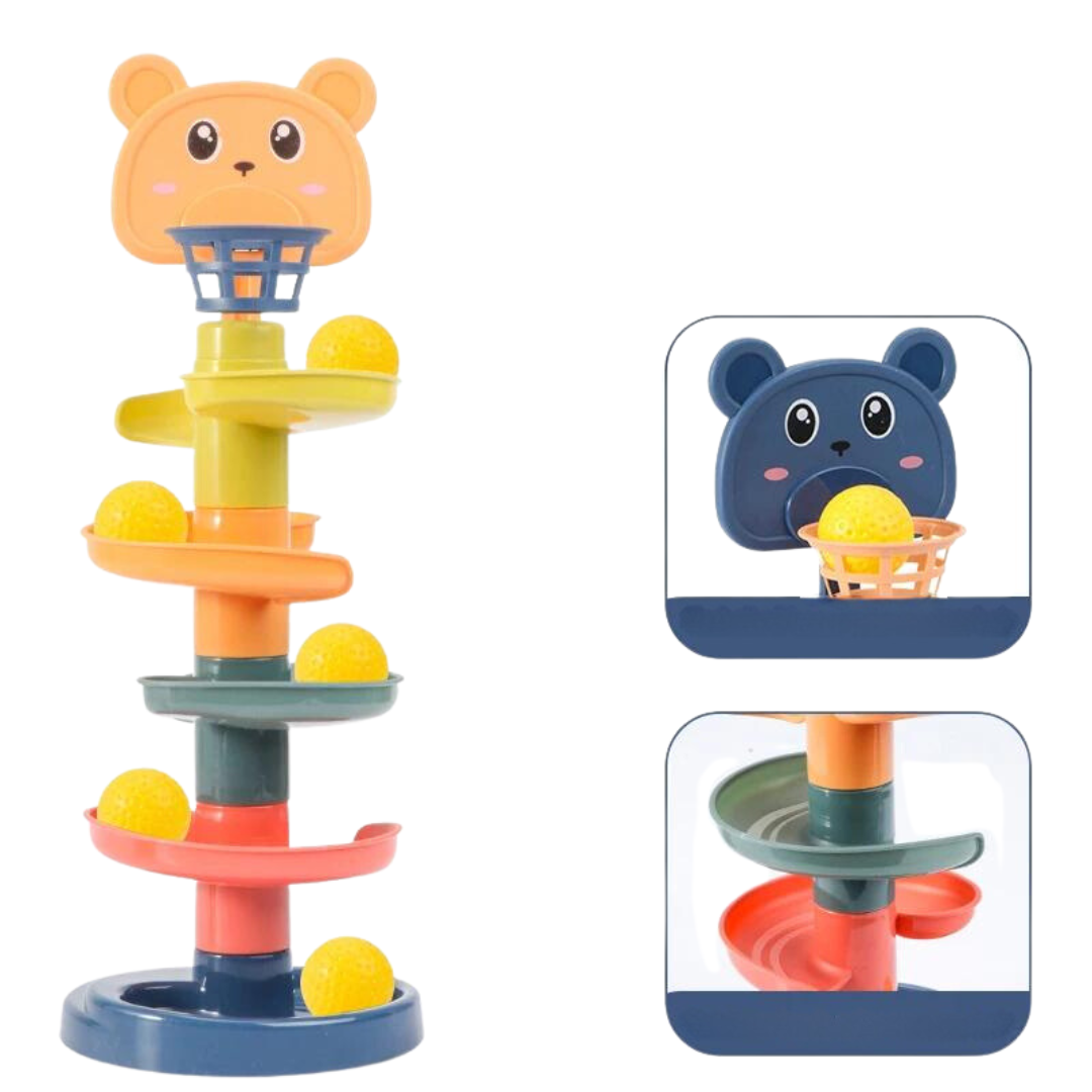 Parcours à billes Montessori – pour développer la motricité fine