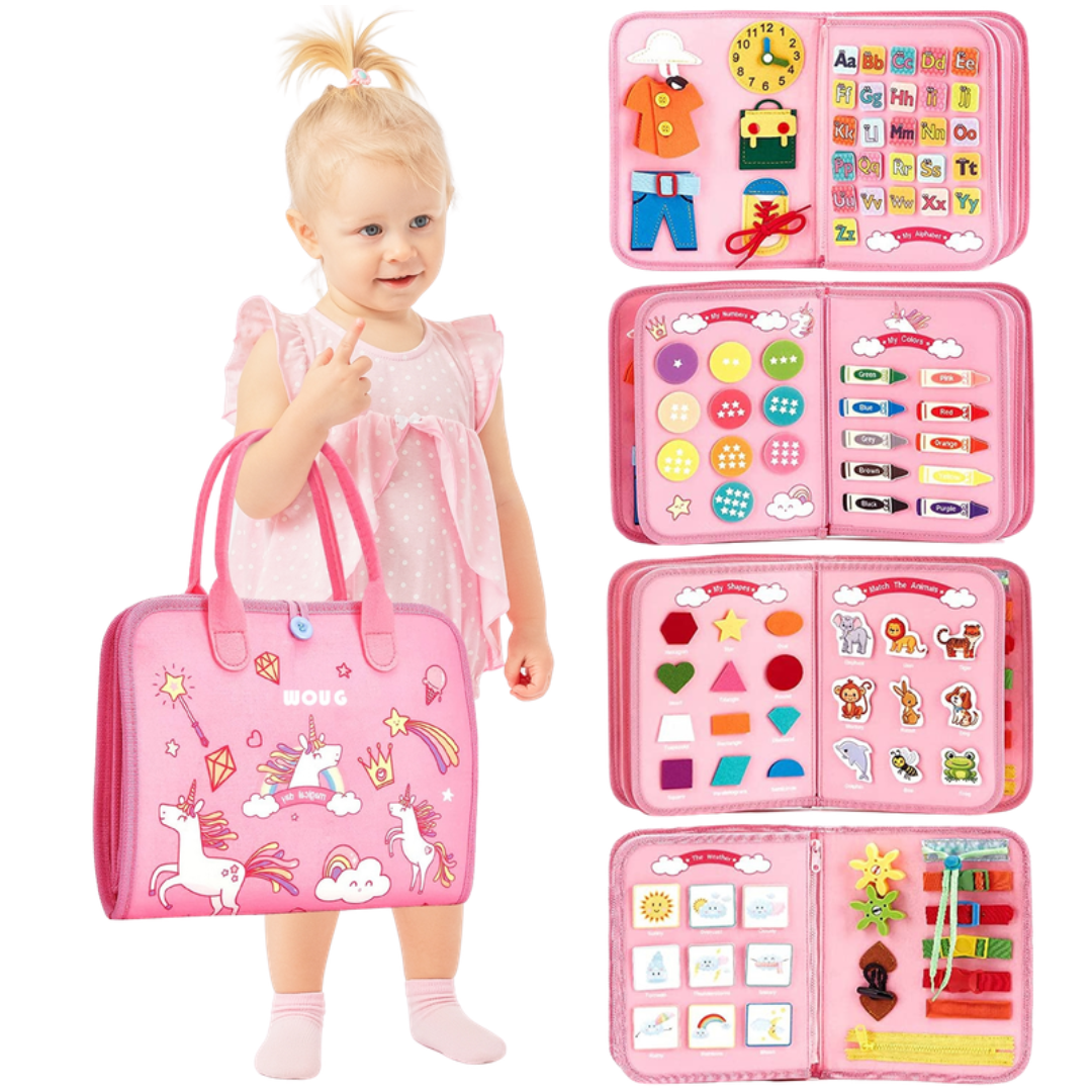 Tableau d'activités Montessori – pour développer la motricité fine