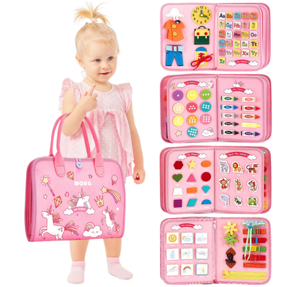 Tableau d'activités Montessori – pour développer la motricité fine