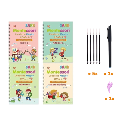 Livret de calligraphie magique – Apprenez à écrire en vous amusant