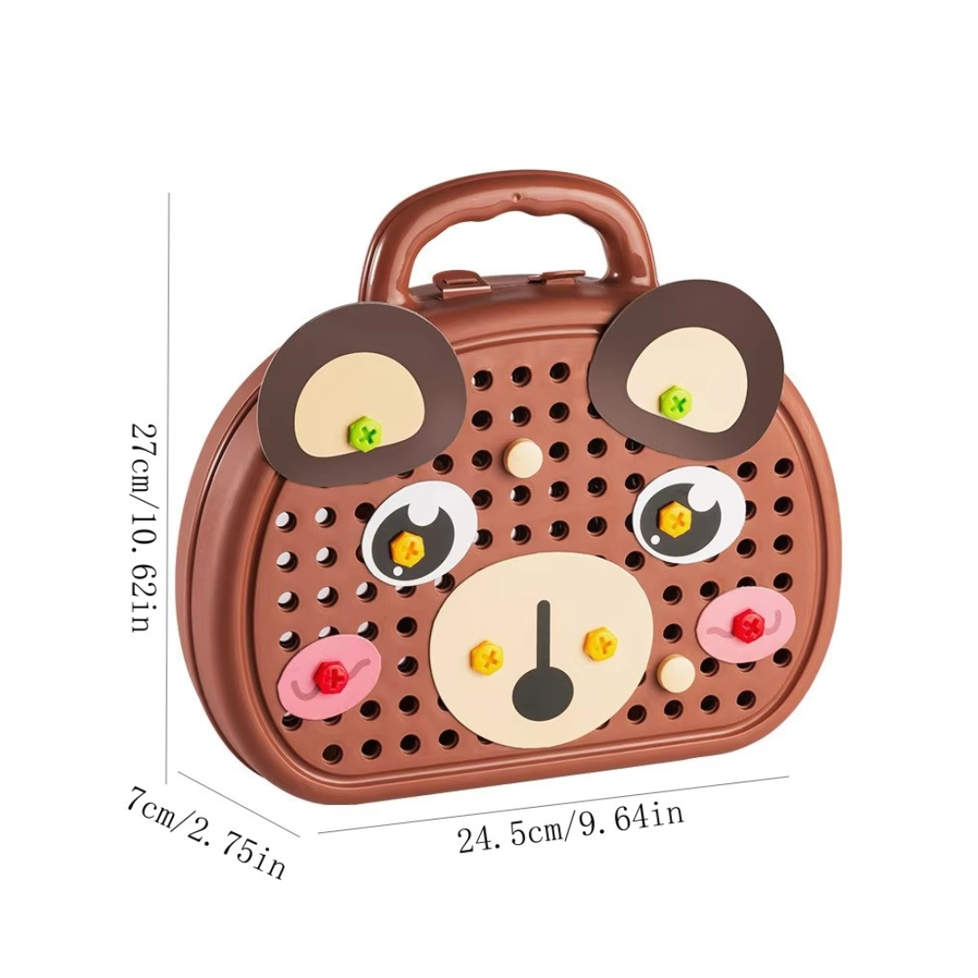 Kit d'outils Montessori – réparation et construction ludiques