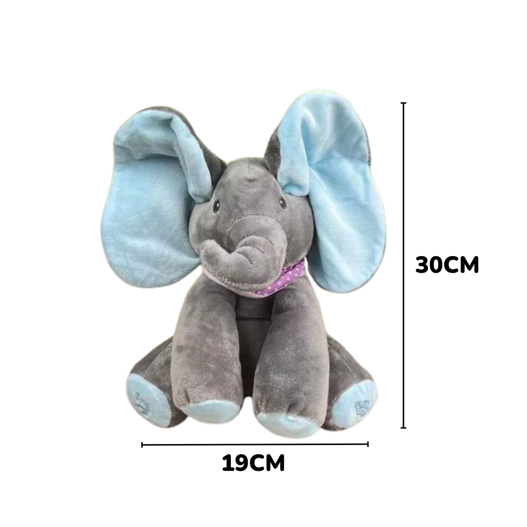 Chantez avec moi – Éléphant en peluche musical