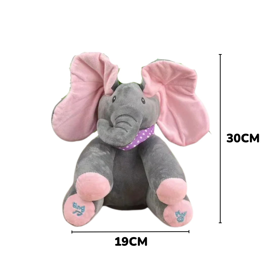 Chantez avec moi – Éléphant en peluche musical