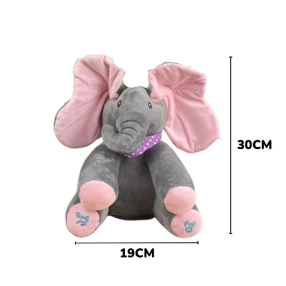 Chantez avec moi – Éléphant en peluche musical