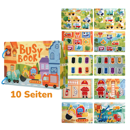 Busy Book – Interaktives Montessori-Buch (Ab 1 Jahr)