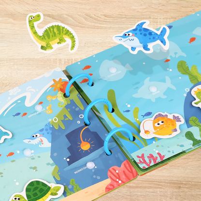 Busy Book – Interaktives Montessori-Buch (Ab 1 Jahr)